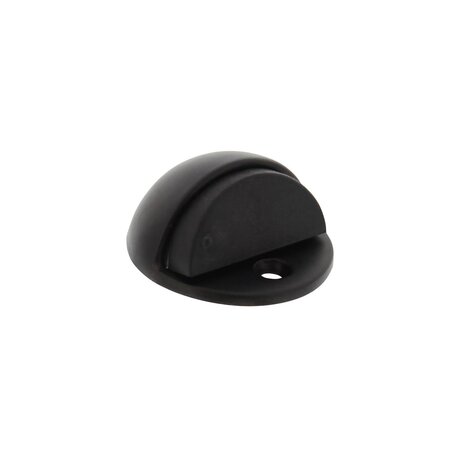 Intersteel Deurstopper rond model mat zwart | De Oude Deurklink jaren 30 deurbeslag Intersteel Deurstopper rond model mat zwart | De Oude Deurklink jaren 30 deurbeslag