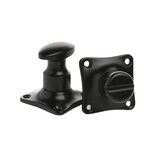 De Oude Deurklink WC Slot Draaiknop mat zwart De Oude Deurklink WC Slot Draaiknop mat zwart