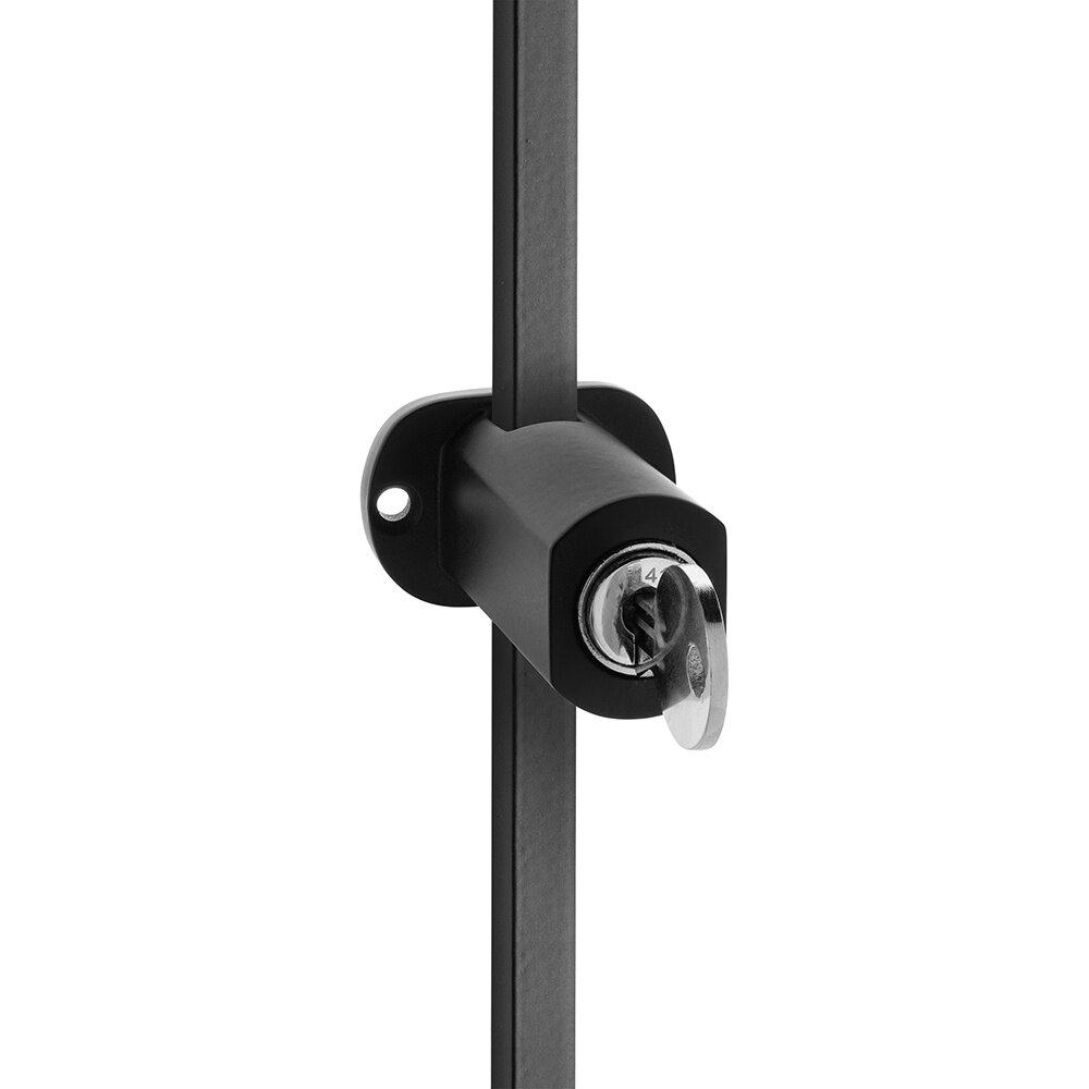 De Oude Deurklink Espagnolet slot mat zwart | De Oude Deurklink jaren 30 raambeslag