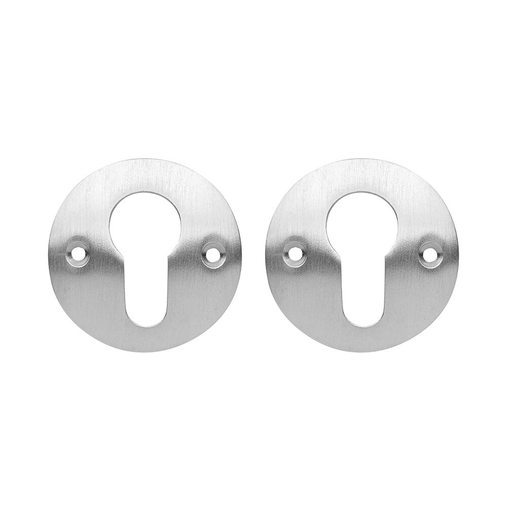 De Oude Deurklink Set Cilinderrozet in mat nikkel De Oude Deurklink Set Cilinderrozet in mat nikkel