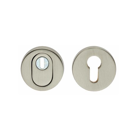 Intersteel Veiligheidsrozet SKG3 rond kerntrekbeveiliging mat nikkel Intersteel Veiligheidsrozet SKG3 rond kerntrekbeveiliging mat nikkel