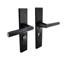 Intersteel Veiligheidsbeslag kerntrekbeveiliging skg3 profielcilinder 55 mm rechthoekig zwart