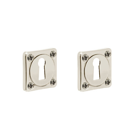 Intersteel Sleutelrozet vierkant Basic nikkel Intersteel Sleutelrozet vierkant Basic nikkel