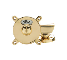 De Oude Deurklink WC sluiting Resident gelakt messing