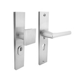 Intersteel Veiligheidsbeslag kerntrekbeveiliging skg3 profielcilinder 55 mm rechthoekig voordeurbeslag