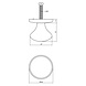 Intersteel Intersteel Voordeurknop PVD messing getrommeld voordeurbeslag | De Oude Deurklink klassiek buitendeurbeslag Intersteel Intersteel Voordeurknop PVD messing getrommeld voordeurbeslag | De Oude Deurklink klassiek buitendeurbeslag