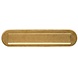 Intersteel Intersteel Brievenbus voordeur ovaal met klep en regenrand PVD messing getrommeld | De Oude Deurklink Intersteel Intersteel Brievenbus voordeur ovaal met klep en regenrand PVD messing getrommeld | De Oude Deurklink