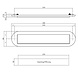 Intersteel Intersteel Brievenbus voordeur ovaal met klep en regenrand PVD messing getrommeld | De Oude Deurklink Intersteel Intersteel Brievenbus voordeur ovaal met klep en regenrand PVD messing getrommeld | De Oude Deurklink