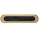 Intersteel Intersteel Tochtwering brievenbus ovaal PVD messingkleur | De Oude Deurklink Intersteel Intersteel Tochtwering brievenbus ovaal PVD messingkleur | De Oude Deurklink