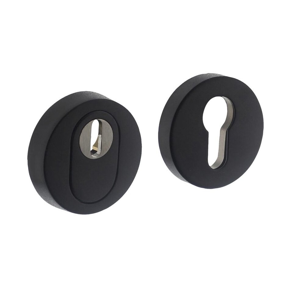 Intersteel Veiligheidsrozet SKG3 rond in zwart RVS Intersteel Veiligheidsrozet SKG3 rond in zwart RVS