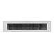 Intersteel Tochtwering rechthoek geborsteld RVS Intersteel Tochtwering rechthoek geborsteld RVS