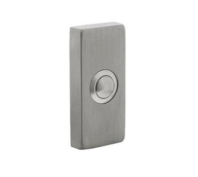Intersteel Deurbel rechthoekig verdekt RVS Intersteel Deurbel rechthoekig verdekt RVS