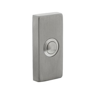 Intersteel Deurbel rechthoekig verdekt RVS