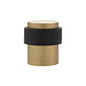 De Oude Deurklink Deurstopper vloermontage 30x40mm getrommeld messing De Oude Deurklink Deurstopper vloermontage 30x40mm getrommeld messing