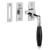 De Oude Deurklink Raamsluiting Klassiek glanzend nikkel rechts De Oude Deurklink Raamsluiting Klassiek glanzend nikkel rechts