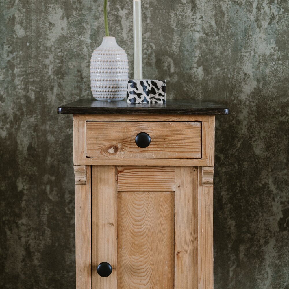 De Oude Deurklink Meubelknop 38 mm - mat zwart