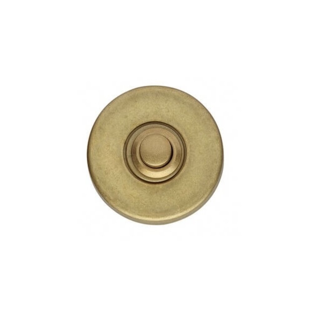 Intersteel Intersteel Deurbel voordeur rond messing getrommeld - verdekte montage | De Oude Deurklink Intersteel Intersteel Deurbel voordeur rond messing getrommeld - verdekte montage | De Oude Deurklink