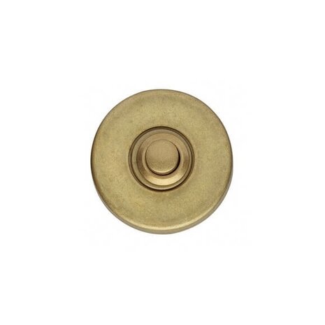 Intersteel Intersteel Deurbel voordeur rond messing getrommeld - verdekte montage | De Oude Deurklink Intersteel Intersteel Deurbel voordeur rond messing getrommeld - verdekte montage | De Oude Deurklink