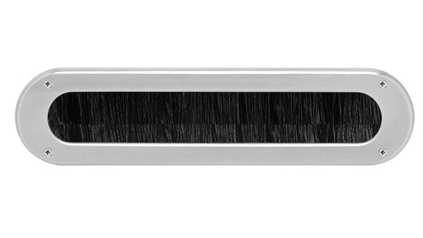 Intersteel Intersteel Tochtwering brievenbus ovaal geborsteld RVS | De Oude Deurklink Intersteel Intersteel Tochtwering brievenbus ovaal geborsteld RVS | De Oude Deurklink