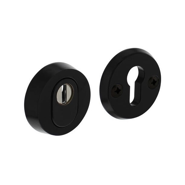 Intersteel Veiligheidsrozet skg3 rond kerntrekbeveiliging aluminium zwart