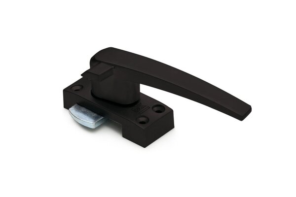 Dulimex Raamsluiting zwart met ventilatie stand, rechts Dulimex Raamsluiting zwart met ventilatie stand, rechts