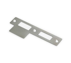 Dulimex Sluitplaat rechte hoeken voor veiligheidsslot skg2 profielcilindergat 55 mm