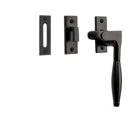 De Oude Deurklink Raamsluiting Klassiek ventilatiestand mat zwart rechts De Oude Deurklink Raamsluiting Klassiek ventilatiestand mat zwart rechts