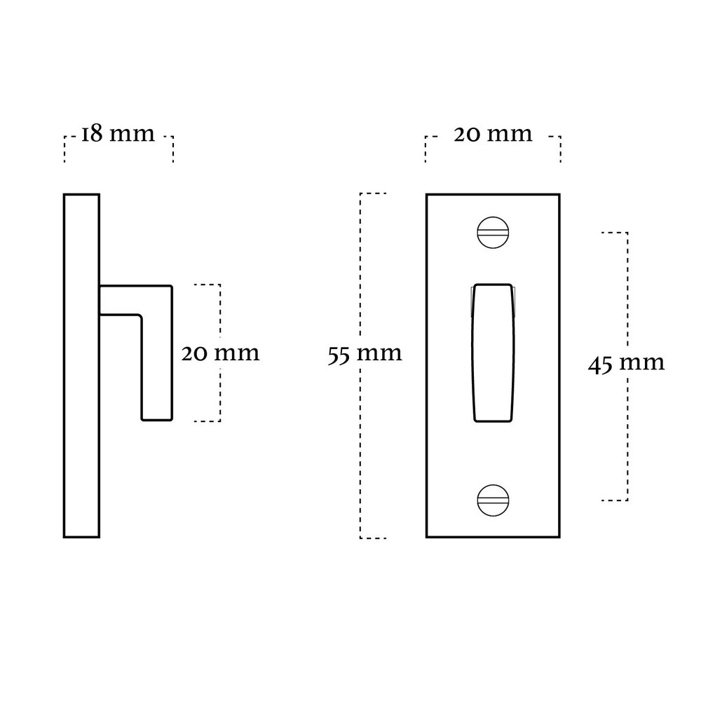 De Oude Deurklink Raamsluiting Klassiek ventilatiestand mat zwart rechts De Oude Deurklink Raamsluiting Klassiek ventilatiestand mat zwart rechts