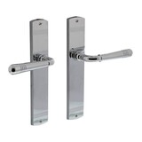 Intersteel Deurklink Helena op schild blind chroom