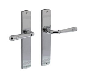 Intersteel Deurklink Helena op schild blind chroom