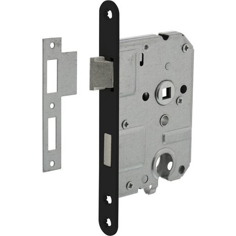 Intersteel Woningbouw cilinder dag- en nachtslot zwart 55 mm | De Oude Deurklink jaren 30 deurbeslag Intersteel Woningbouw cilinder dag- en nachtslot zwart 55 mm | De Oude Deurklink jaren 30 deurbeslag