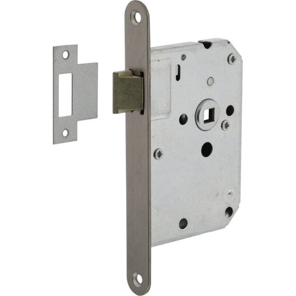 Intersteel Woningbouw loopslot geborsteld RVS | De Oude Deurklink