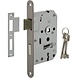 Intersteel Woningbouw klavier dag- en nachtslot geborsteld RVS 55 mm | De Oude Deurklink jaren 30 deurbeslag Intersteel Woningbouw klavier dag- en nachtslot geborsteld RVS 55 mm | De Oude Deurklink jaren 30 deurbeslag