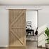 Nova schuifdeursysteem wand/plafond montage, wit, 200cm Nova schuifdeursysteem wand/plafond montage, wit, 200cm