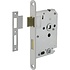 Woningbouw toilet-/badkamerslot wit 63/8 mm