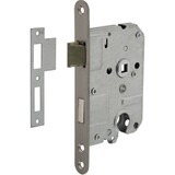 Intersteel Woningbouw cilinder dag- en nachtslot 55 mm geborsteld RVS Intersteel Woningbouw cilinder dag- en nachtslot 55 mm geborsteld RVS