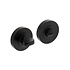 WC slot / badkamersluiting 52x8mm mat zwart
