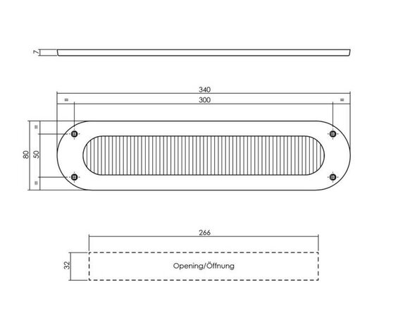 Intersteel Set brievenbus en tochtwering ovaal PVD messing getrommeld Intersteel Set brievenbus en tochtwering ovaal PVD messing getrommeld