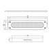 Intersteel Set brievenbus en tochtwering ovaal PVD messing getrommeld Intersteel Set brievenbus en tochtwering ovaal PVD messing getrommeld