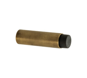 De Oude Deurklink Deurstopper wandmontage 80x22 mm antiek messing De Oude Deurklink Deurstopper wandmontage 80x22 mm antiek messing