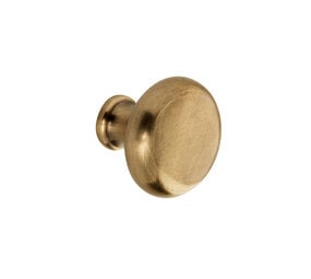 De Oude Deurklink Meubelknop 38mm, antiek messing De Oude Deurklink Meubelknop 38mm, antiek messing