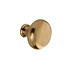 Meubelknop 38mm, antiek messing