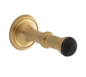 De Oude Deurklink Deurstopper - getrommeld messing De Oude Deurklink Deurstopper - getrommeld messing