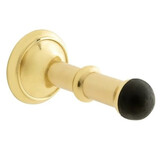 De Oude Deurklink Klassieke deurstopper messing gelakt De Oude Deurklink Klassieke deurstopper messing gelakt