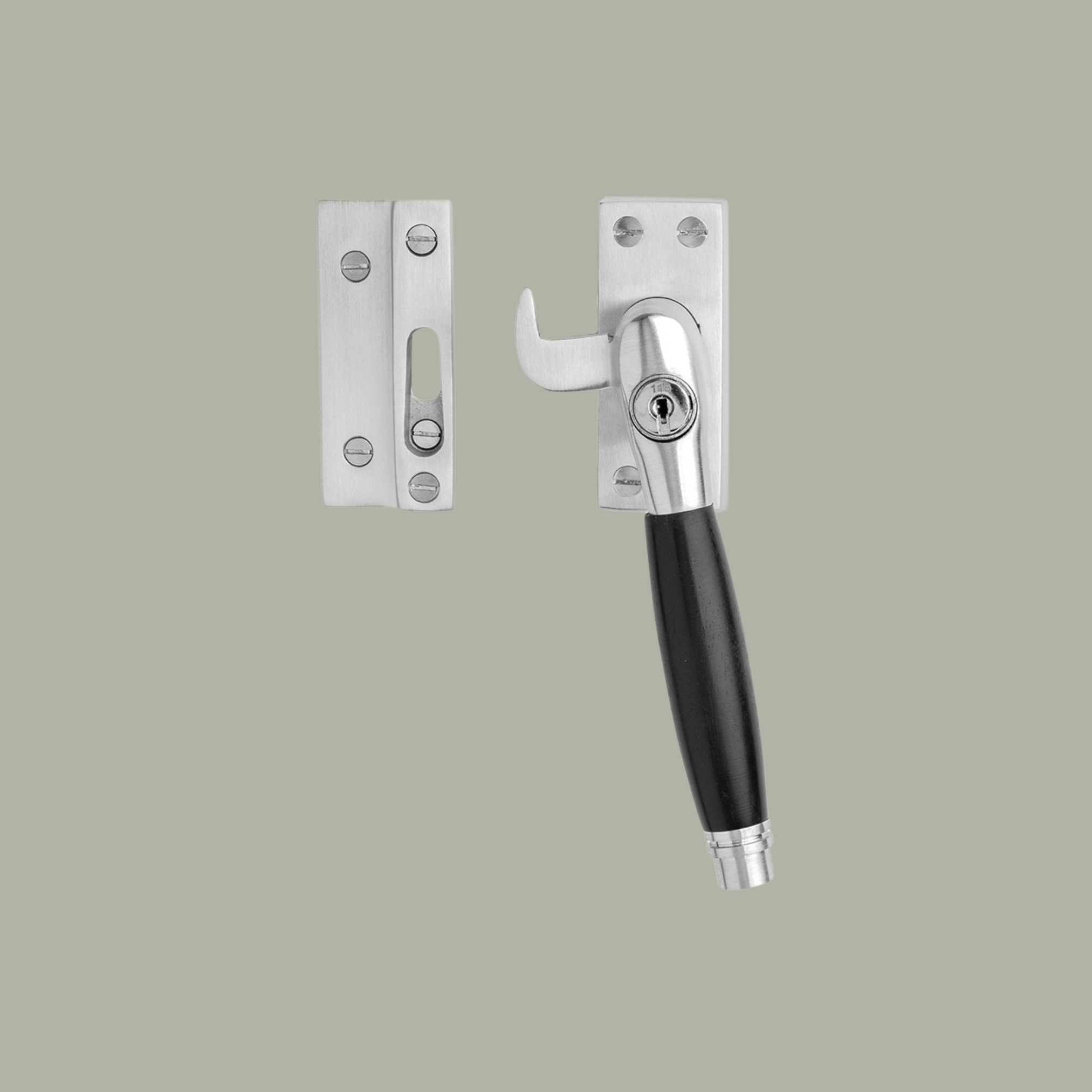 Afsluitbare raamsluiting