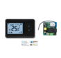 QH-Basic Wifi  black thermostaat met inbouw ontvanger