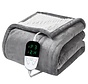 Elektrische omslagdeken - Warmtedeken - 1 persoons - 180x150 cm - Fleece - Grijs