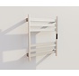 Elektrische handdoek radiator white met thermostaat A-CS06G-W