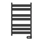 Adax Wave elektrische handdoekradiator 300 - 750Watt Black