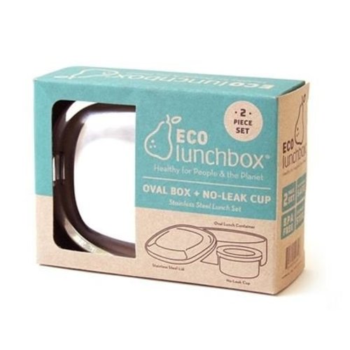 Eco Lunchbox Edelstahl-Lunchbox Oval